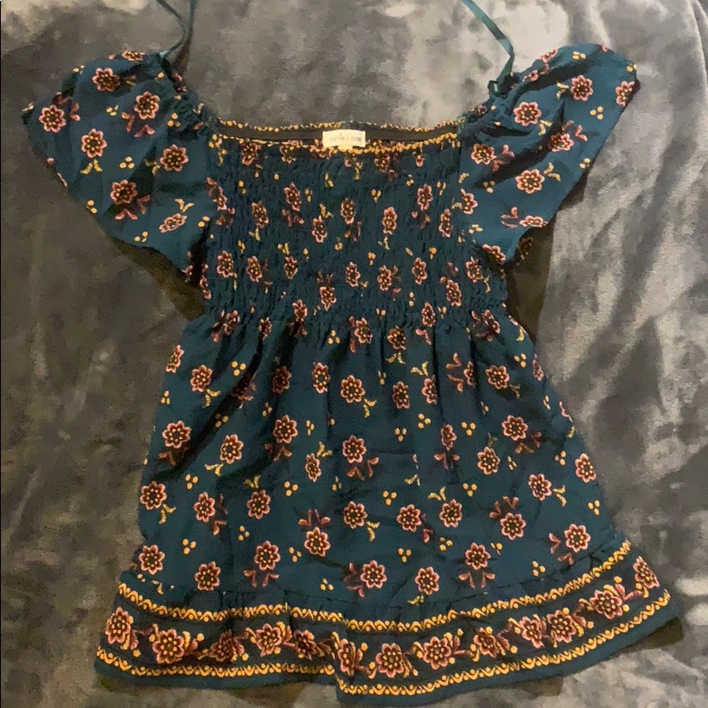 EUC Sophia + Zeke Girls Blouse Size 10